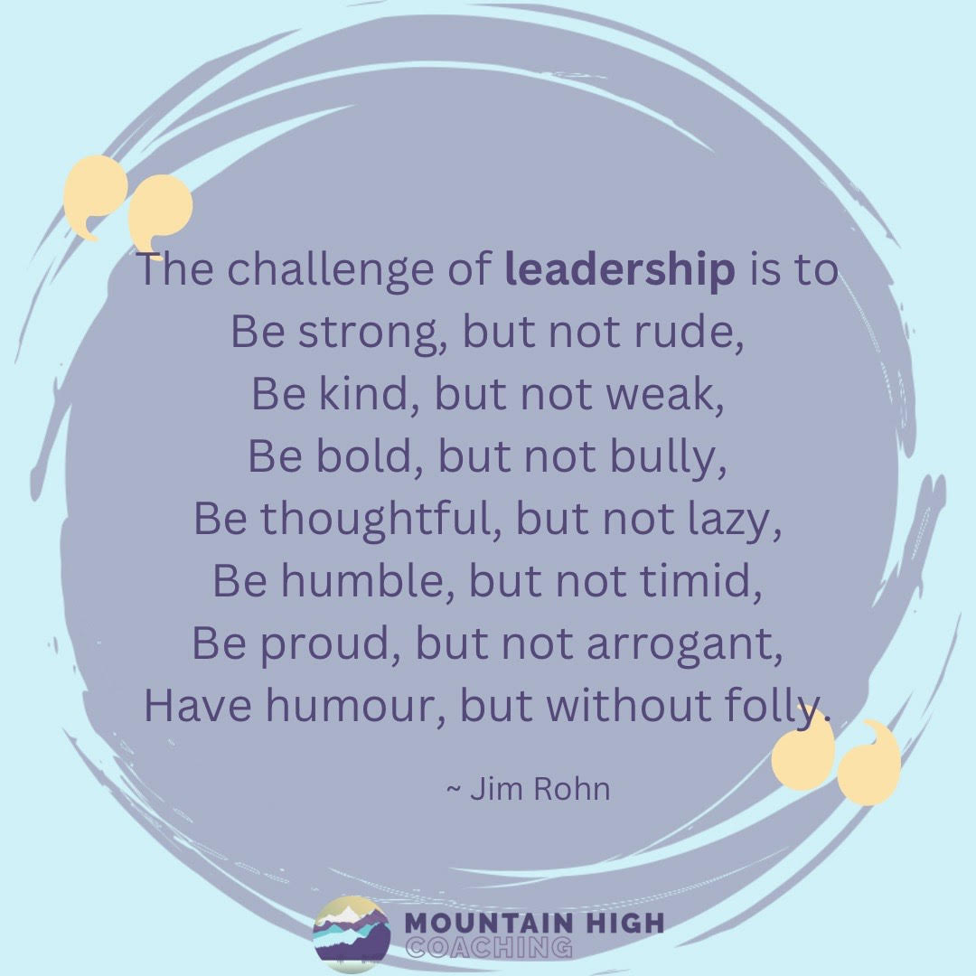The Challenges of Leadership